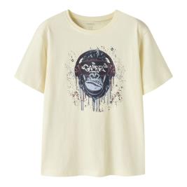 Εφηβική Μπλούζα Name It 13259697 Κίτρινο Αγόρι