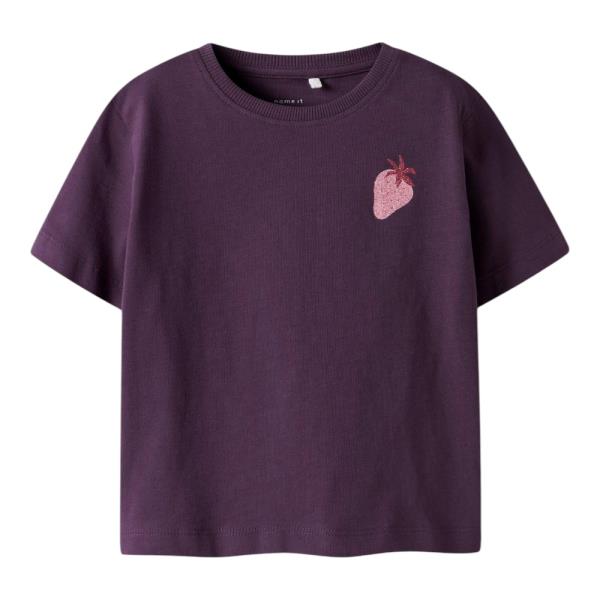 Παιδική Μπλούζα Name It 13251485 Μελιτζανί Κορίτσι