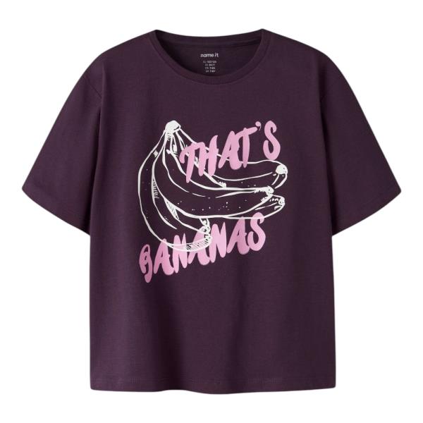 Εφηβική Μπλούζα Name It 13251213 Μωβ Κορίτσι