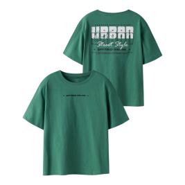 Εφηβική Μπλούζα Name It 13250961 Πράσινο Αγόρι