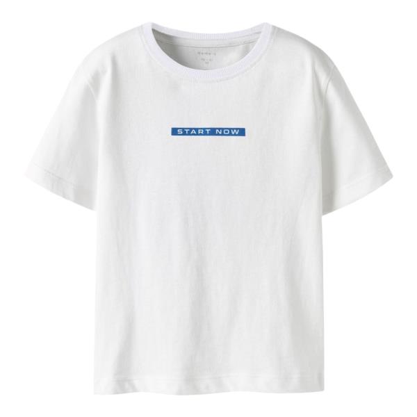 Παιδική Μπλούζα Name It 13250999 Λευκό Αγόρι