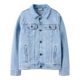 Εφηβικό Τζάκετ Name It 13241461 Light Denim