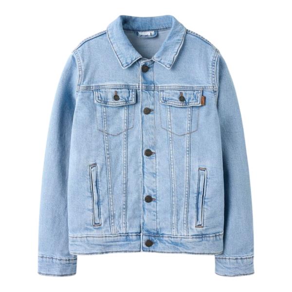 Εφηβικό Τζάκετ Name It 13241461 Light Denim