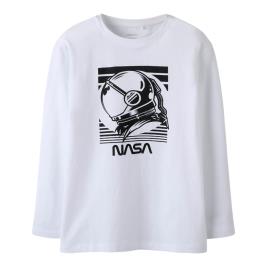 Εφηβική Μπλούζα Name It 13253922 Λευκό Αγόρι