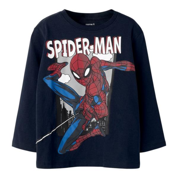 Παιδική Μπλούζα Name It 13244968 Μαρέν Αγόρι spiderman