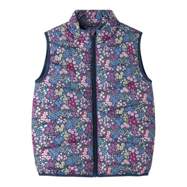 Εφηβικό Γιλέκο Name It 13237546 Φλοράλ Κορίτσι