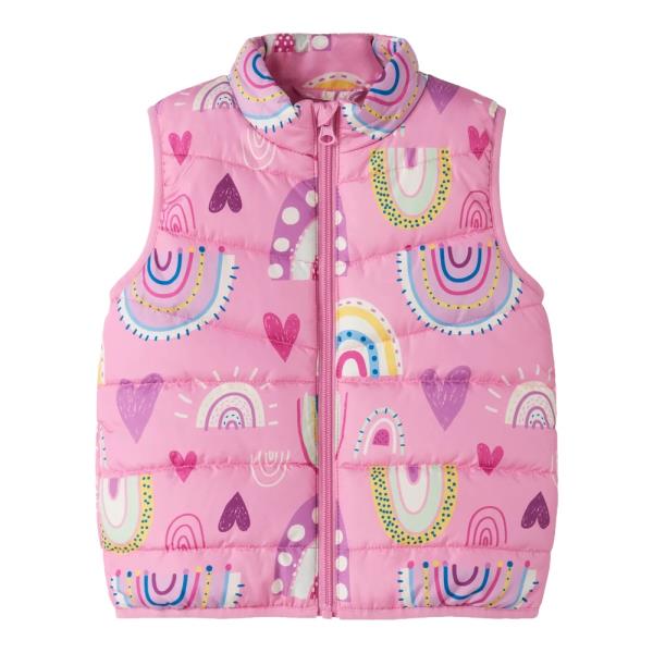 Παιδικό Γιλέκο Name It 13237541 Φούξια Εμπριμέ Κορίτσι