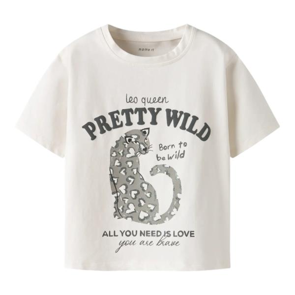 Παιδική Μπλούζα Name It 13252747 Εκρού Κορίτσι