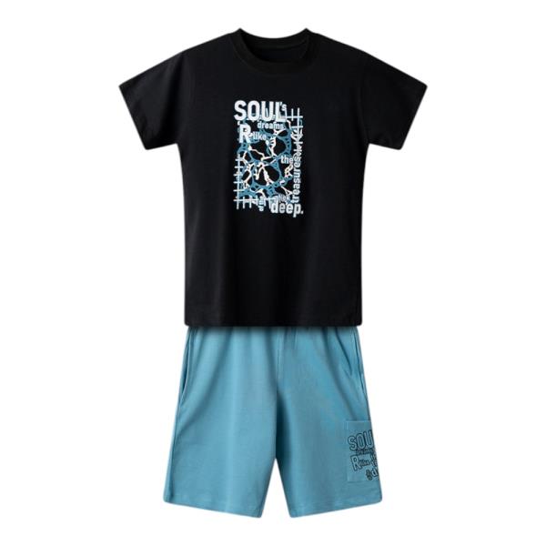 Εφηβικό Σετ-Σύνολο Nek 62826 Πούρο Μαύρο Αγόρι