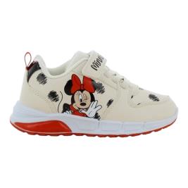 Παιδικό Sneaker Disney Minnie DM011555 Μπεζ Κόκκινο