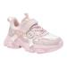 Παιδικό Sneaker Fila Musha 3 Memory Velcro 7YF61003-900 Ροζ με ιριδίζουσες λεπτομέρειες