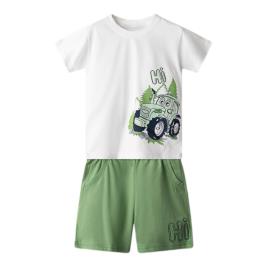 Παιδικό Σετ-Σύνολο Nek 41426 Λευκό Πράσινο Αγόρι