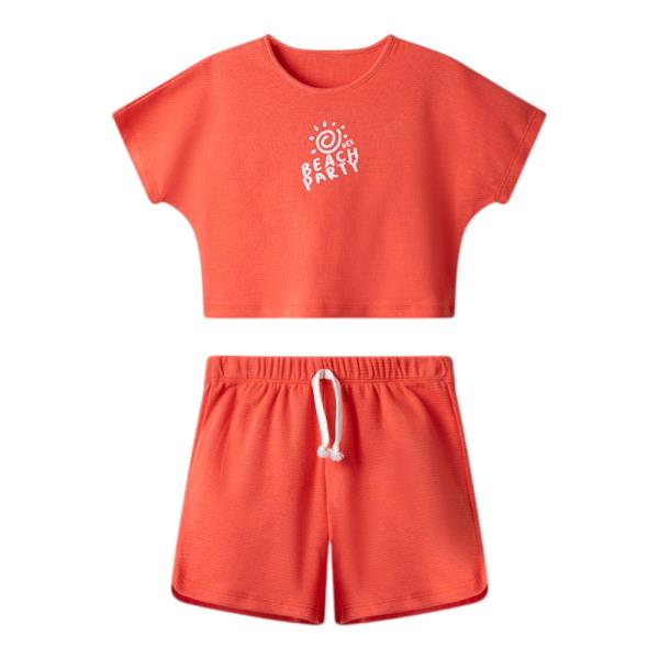 Εφηβικό Σετ-Σύνολο Nek 22526 Κοραλί Κορίτσι