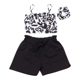 Παιδικό Σετ-Σύνολο Trax 49140 Λευκό Μαύρο Κορίτσι