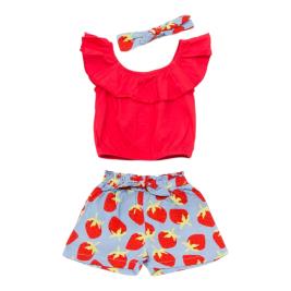 Παιδικό Σετ-Σύνολο Trax 49242 Κόκκινο Κορίτσι