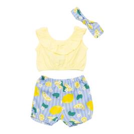 Βρεφικό Σετ-Σύνολο Trax 49018 Κίτρινο Κορίτσι