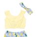 Βρεφικό Σετ-Σύνολο Trax 49018 Κίτρινο Κορίτσι
