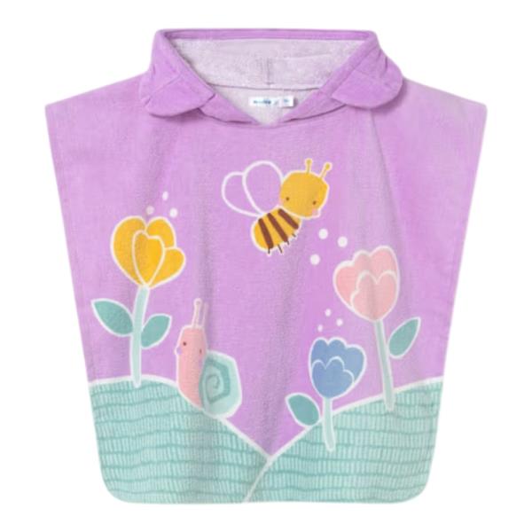 Βρεφική Πετσέτα-Πόντσο Mayoral 26-10165-068 Λιλά Κορίτσι