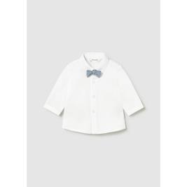 Βρεφικό Πουκάμισο Mayoral 26-01101-010 Λευκό Αγόρι