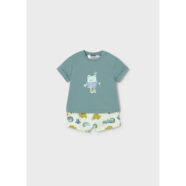 Βρεφικό Σετ-Σύνολο Mayoral 26-01277-043 Πετρόλ Αγόρι