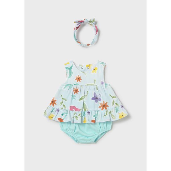 Βρεφικό Σετ-Σύνολο Mayoral 26-01290-065 Γαλάζιο Εμπριμέ Κοριτσι