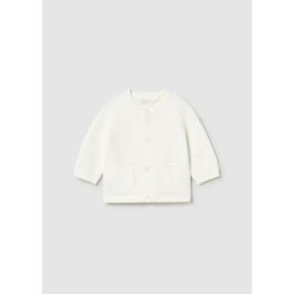 Βρεφική Ζακέτα Mayoral 26-01303-060 Εκρού Αγόρι