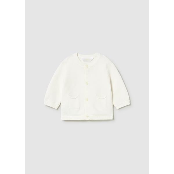 Βρεφική Ζακέτα Mayoral 26-01303-060 Εκρού Αγόρι