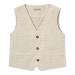 Παιδικό Γιλέκο Mayoral 26-03379-024 Κρεμ Καρό Αγόρι