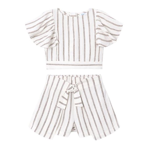 Παιδικό Σετ Σύνολο Mayoral 26-03949-024 Μπέζ Κορίτσι