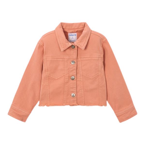 Παιδικό Πανωφόρι Mayoral 26-03455-031 Ροδακινί Κορίτσι