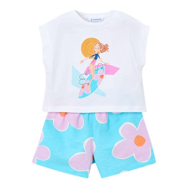 Παιδικό Σετ Σύνολο Mayoral 26-03234-081 Τιρκουάζ Κορίτσι