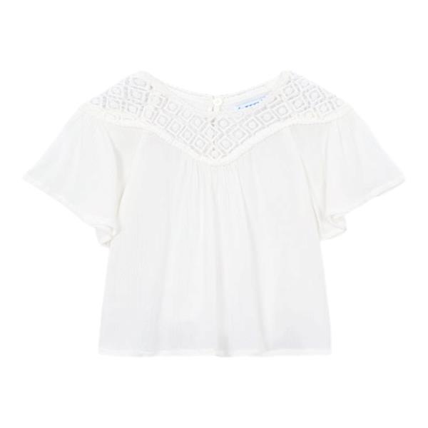 Παιδική Μπλούζα Mayoral 26-03197-034 Εκρού Κορίτσι