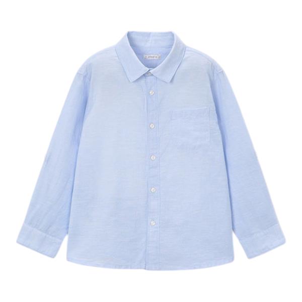 Παιδικό Πουκάμισο Mayoral 26-03119-039 Σιέλ Αγόρι