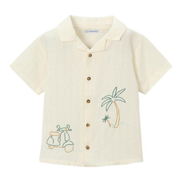 Παιδικό Πουκάμισο Mayoral 26-03114-022 Εκρού Αγόρι