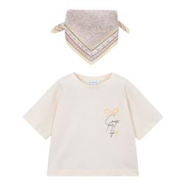 Παιδική Μπλούζα Mayoral 26-03009-088 Εκρού Κορίτσι