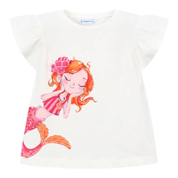 Παιδική Μπλούζα Mayoral 26-03007-084 Εκρού Κορίτσι