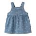 Βρεφική Σαλοπέτα Φόρεμα Name It 13252174 Light Denim Κορίτσι