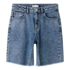 Εφηβικό Σόρτς Name It 13240207 Denim Κορίτσι