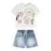 Βρεφικό Σετ Σύνολο Energiers 11-226488-0 Εκρού Denim Αγόρι