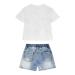 Βρεφικό Σετ Σύνολο Energiers 11-226488-0 Εκρού Denim Αγόρι