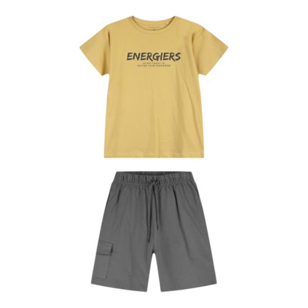 Εφηβικό Σετ-Σύνολο Energiers 13-226050-0 Ανθρακί Μόκα Αγόρι