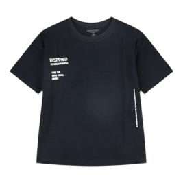 Εφηβική Μπλούζα Energiers 13-226046-5 Μαύρο Αγόρι