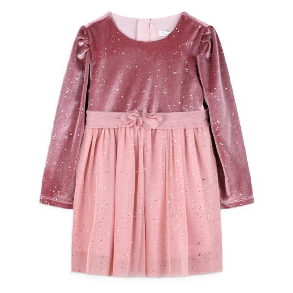Παιδικό Φόρεμα Boutique 45-126390-7-7 Ροζ Glitter Κορίτσι