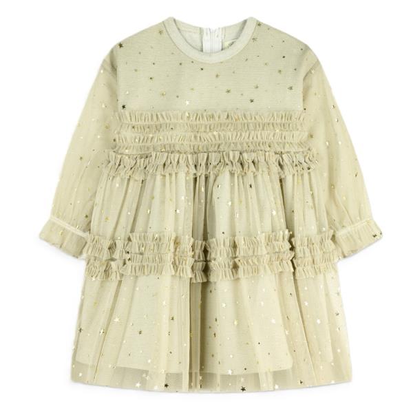 Παιδικό Φόρεμα Boutique 45-126398-7 Χρυσό Κορίτσι