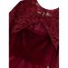 Εφηβικό Φόρεμα Boutique 46-126274-7 Μπορντώ Κορίτσι
