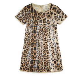 Εφηβικό Φόρεμα Boutique 46-126273-7 Λεοπάρ Κορίτσι