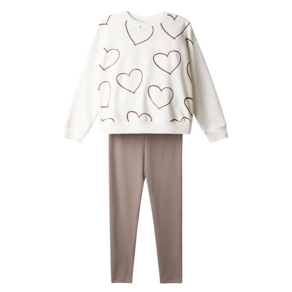 Εφηβικό Σετ-Σύνολο Εβίτα 267018 Λευκό Κορίτσι