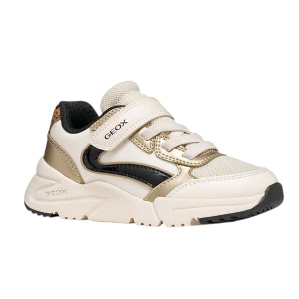 Παιδικό Casual Geox J46M2A0FUNFC1M2U.B Εκρού Πλατίνα
