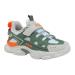 Παιδικό Sneaker Fila Memory Spinel V 7YF33002-636 Χακί Μπεζ Γαλάζιο