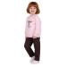 Παιδική Φόρμα-Σετ Joyce 2661107 Baby Pink Καφέ Κορίτσι